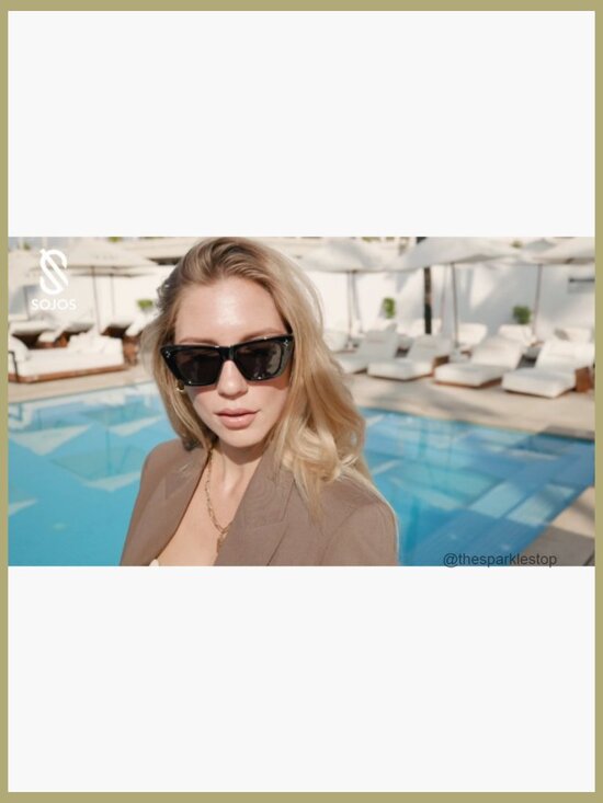 Retro Cat Eye Polarized Sunglasses with UV400 Protection main image 5